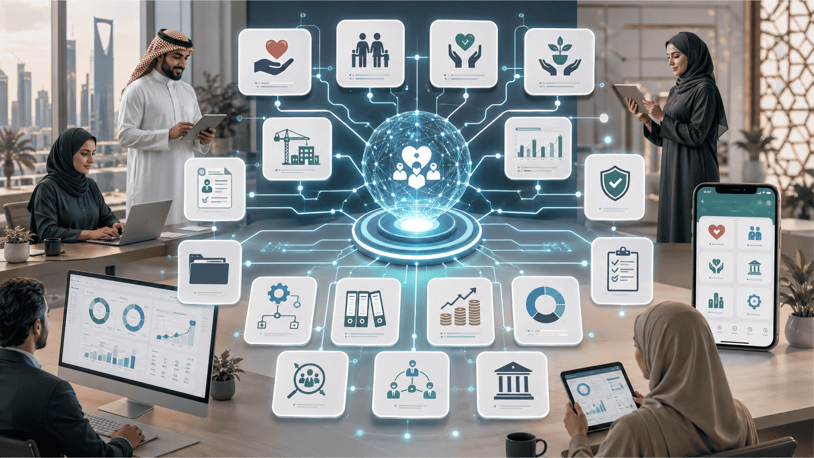 كيف تنتقل الجمعية من الاعتماد على التبرعات إلى الا…